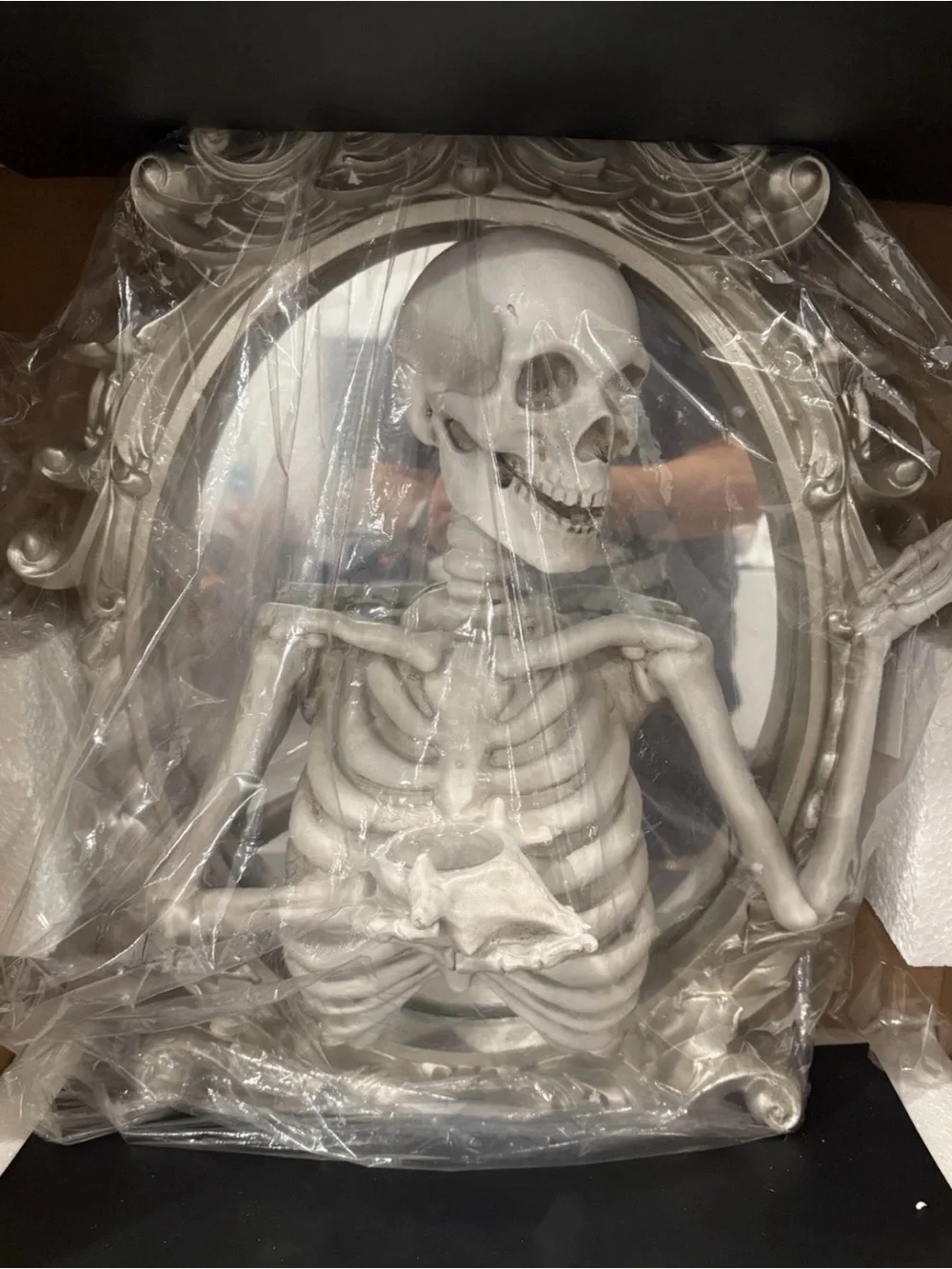 Skeleton Mirror Wall Decor